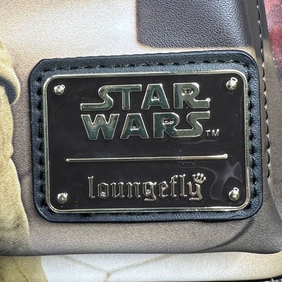 Loungefly x Star Wars Episode II Attack of the Clones Mini Backpack 10”x9”x4.5” - Picture 8 of 9